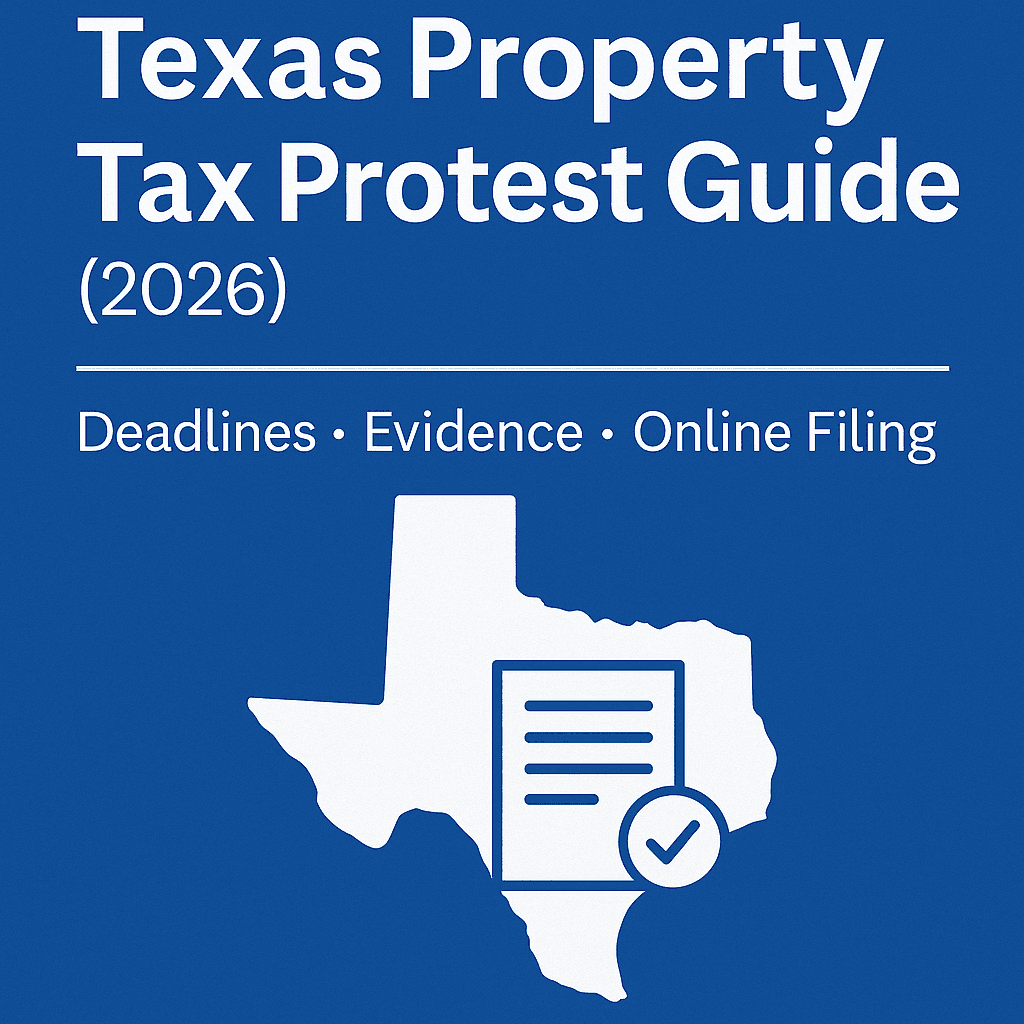 Texas Property Tax Protest Guide (2026) | Deadlines, Evidence & Help