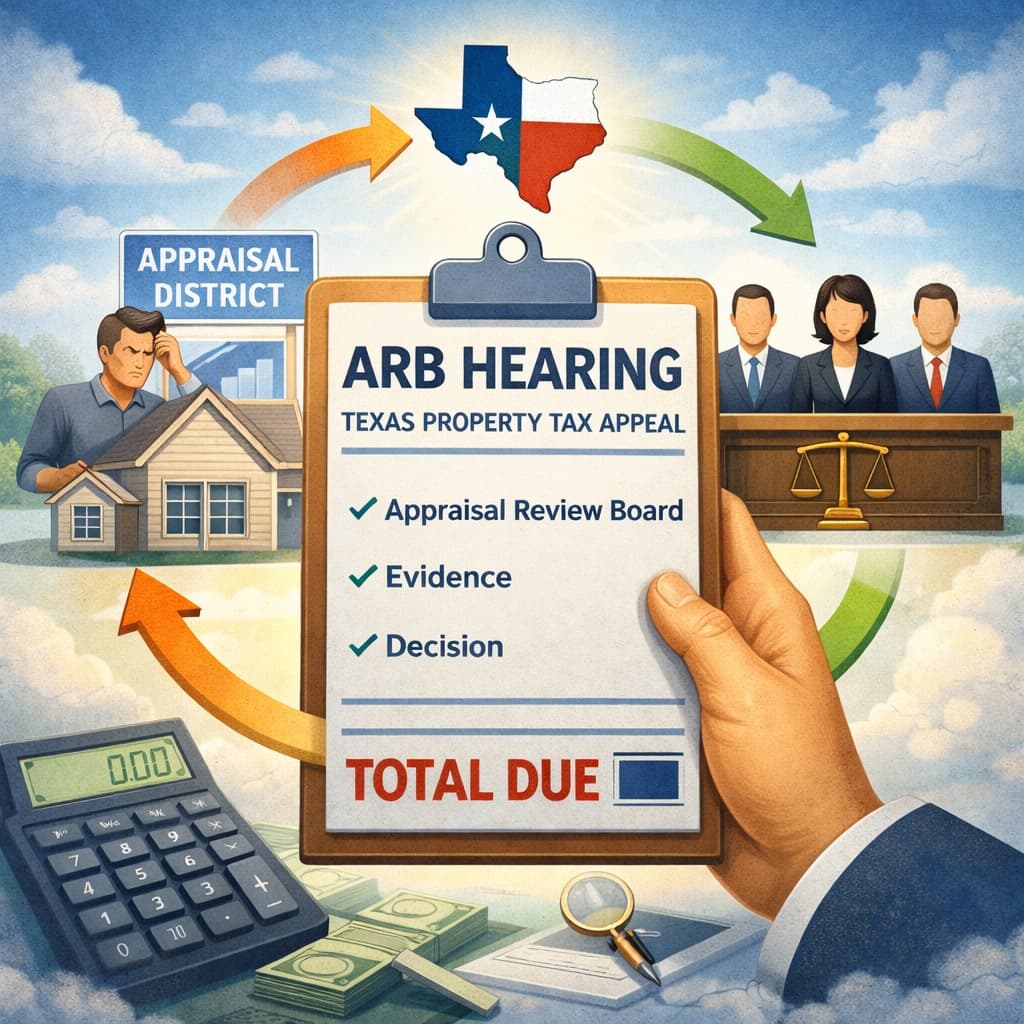 What Happens at an ARB Hearing? Texas Property Tax Hearing Guide