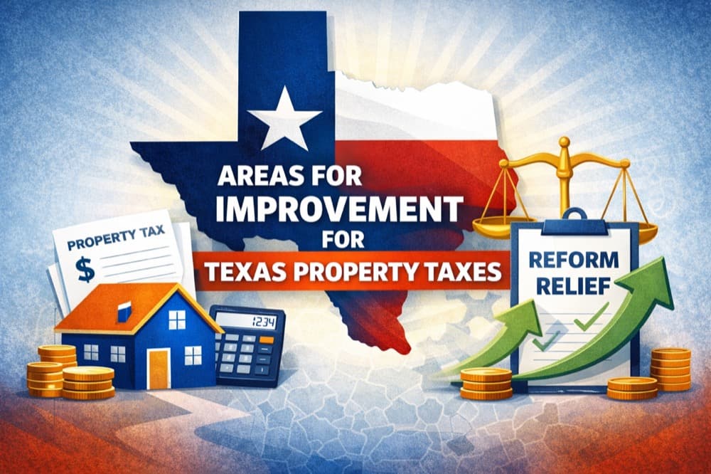 Areas for Improvement for Texas Property Taxes