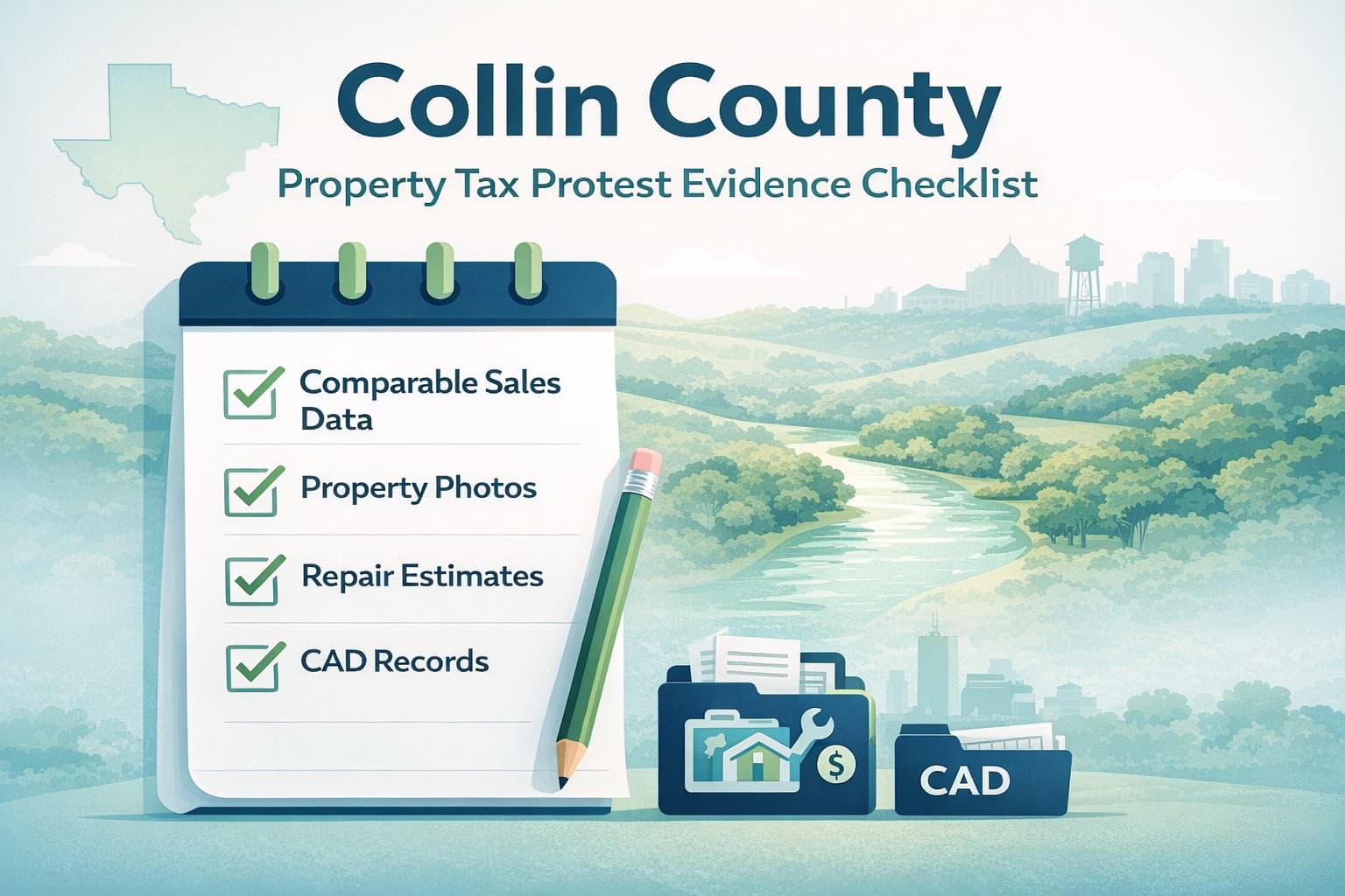 Collin County Property Tax Protest Evidence Checklist