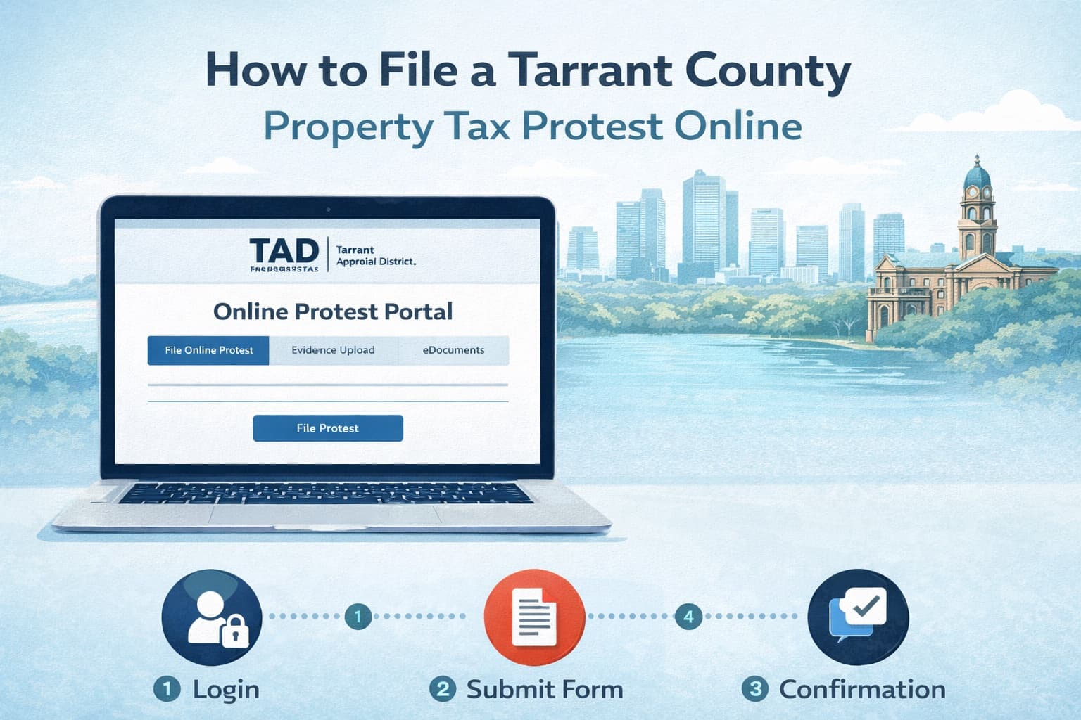 How to File a Tarrant County Property Tax Protest Online