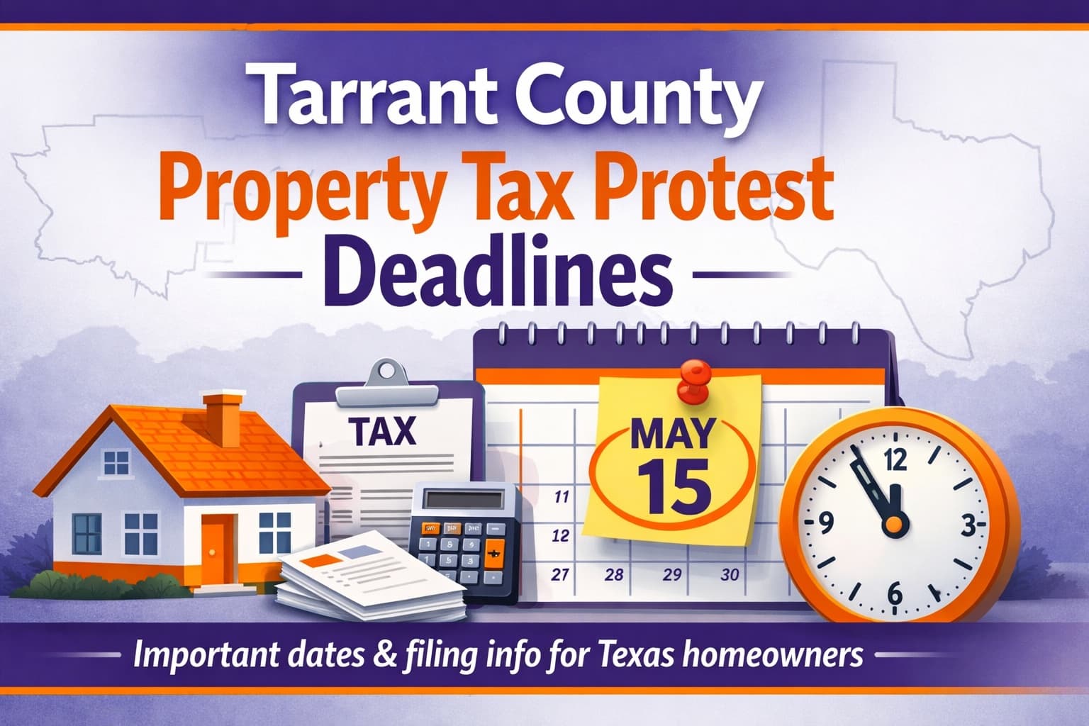 Tarrant County Property Tax Protest Deadlines