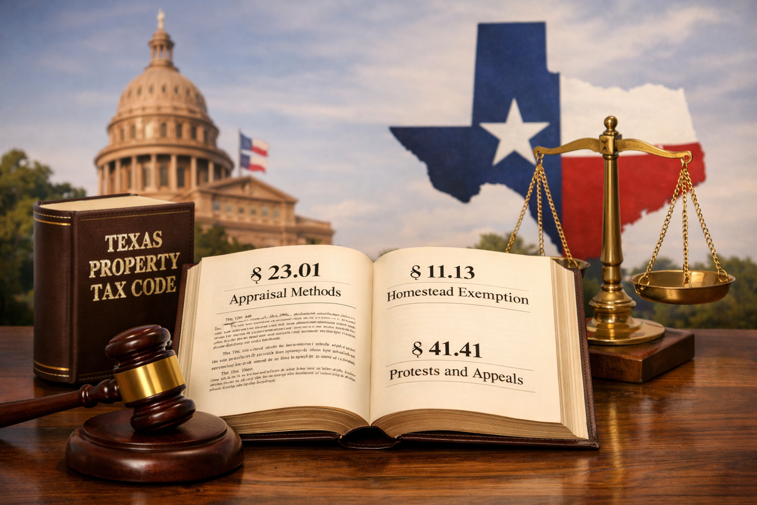 Texas Property Tax Code: Key Sections